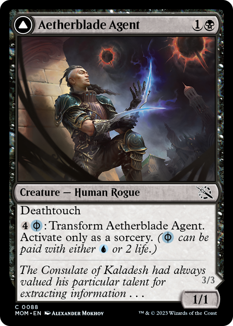 Aetherblade Agent // Gitaxian Mindstinger [March of the Machine] | North Valley Games