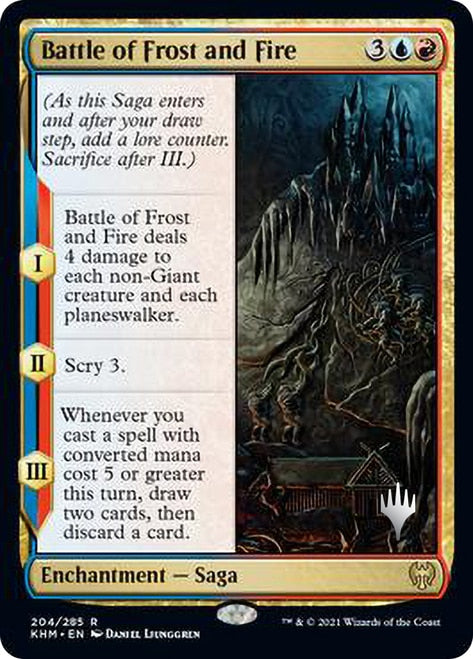 Battle of Frost and Fire (Promo Pack) [Kaldheim Promos] | North Valley Games