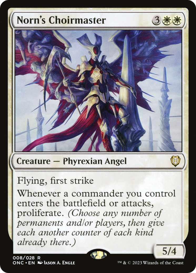 Norn's Choirmaster [Phyrexia: All Will Be One Commander] | North Valley Games
