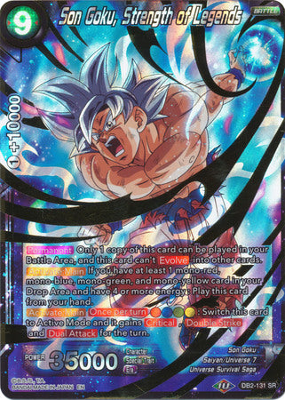 Son Goku, Strength of Legends (DB2-131) [Divine Multiverse] | North Valley Games