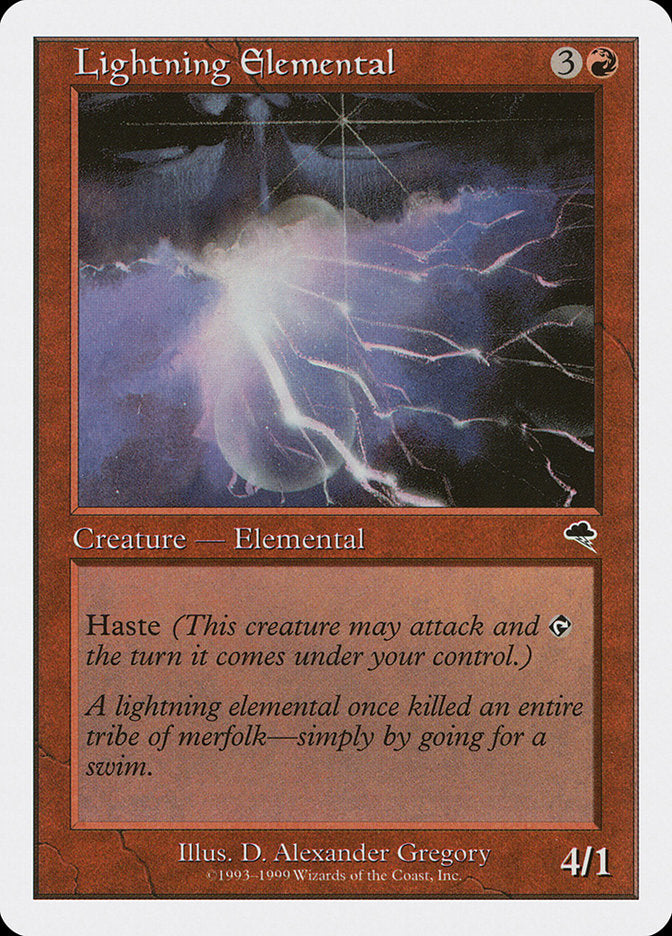 Lightning Elemental [Battle Royale] | North Valley Games