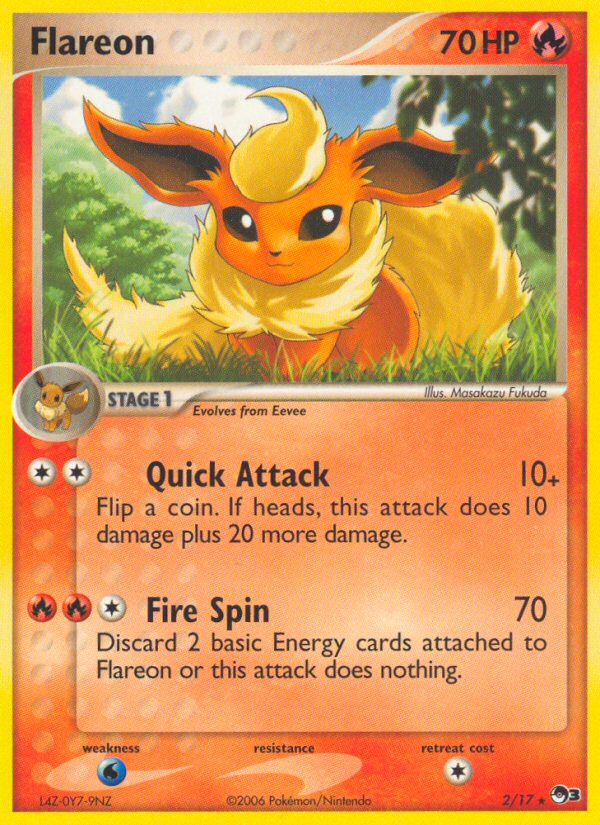 Flareon (2/17) [POP Series 3] | North Valley Games