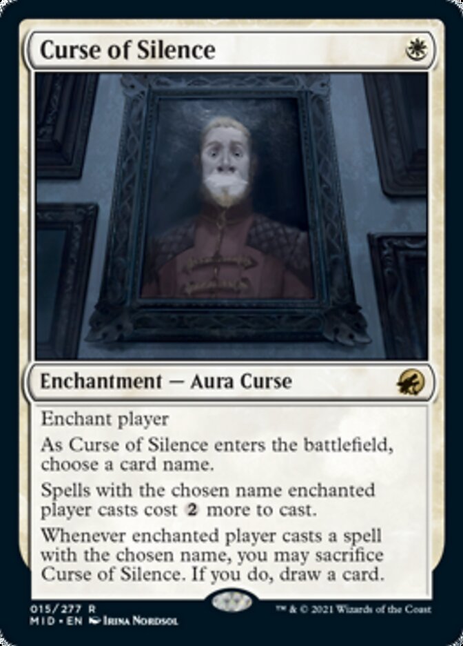 Curse of Silence [Innistrad: Midnight Hunt] | North Valley Games