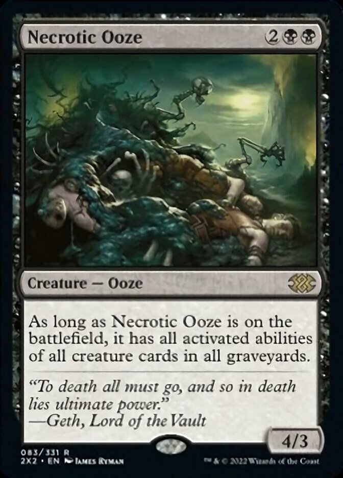 Necrotic Ooze [Double Masters 2022] | North Valley Games