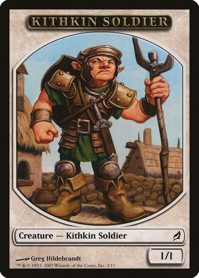 Kithkin Soldier Token [Lorwyn Tokens] | North Valley Games