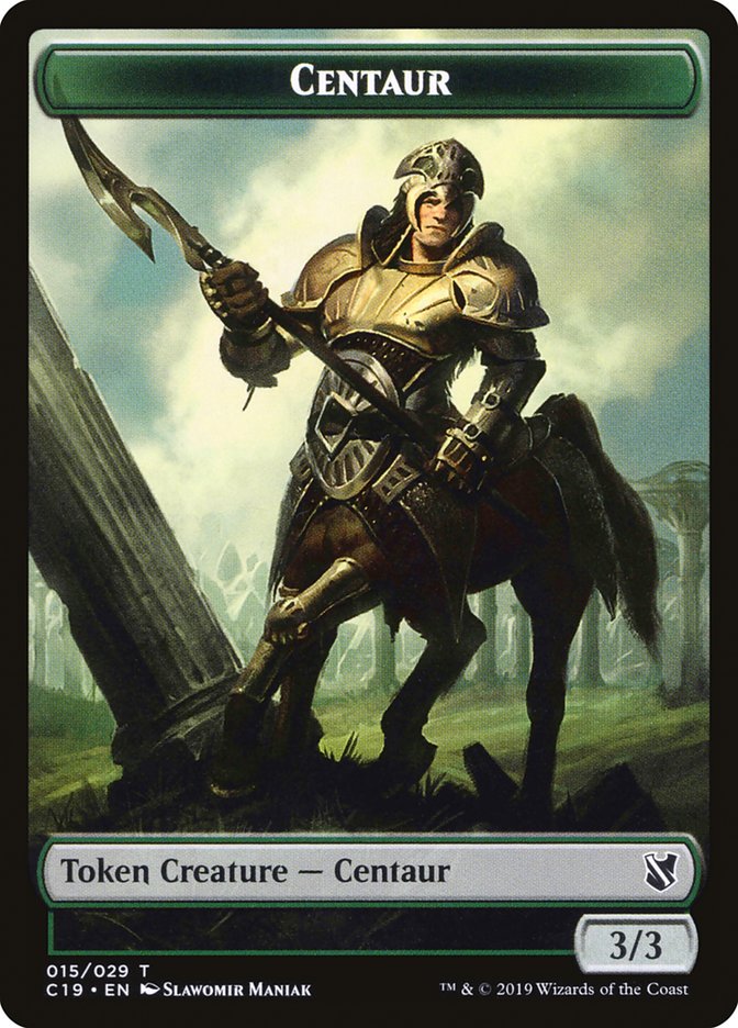 Centaur Token [Commander 2019 Tokens] | North Valley Games