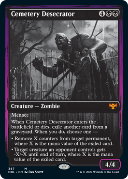 Cemetery Desecrator [Innistrad: Double Feature] | North Valley Games