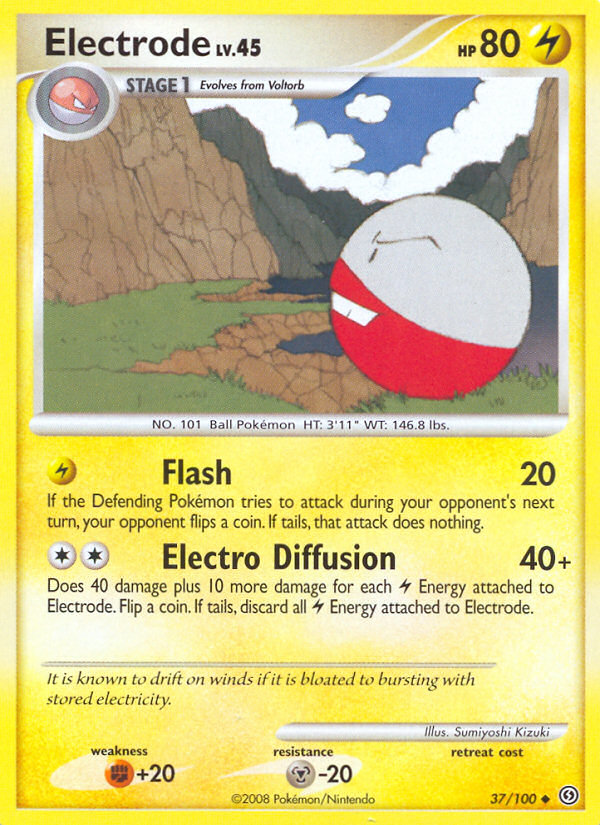Electrode (37/100) [Diamond & Pearl: Stormfront] | North Valley Games