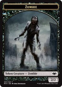 Zombie (007) // Spider (014) Double-Sided Token [Modern Horizons Tokens] | North Valley Games