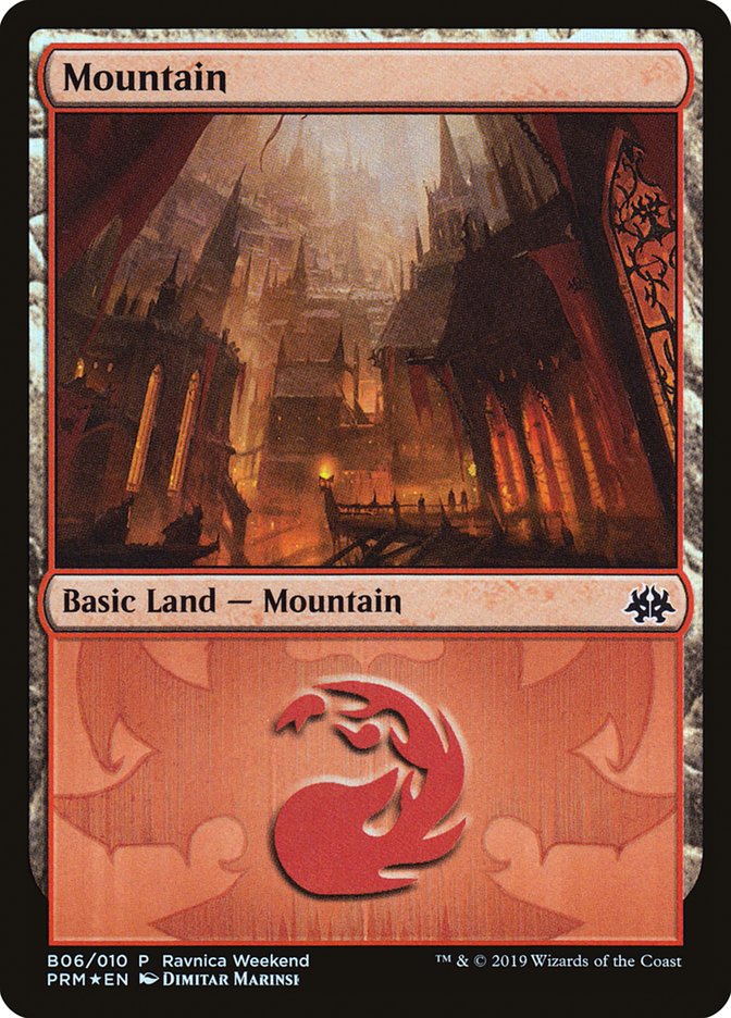 Mountain (B06) [Ravnica Allegiance Guild Kit] | North Valley Games