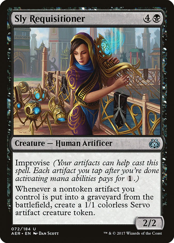 Sly Requisitioner [Aether Revolt] | North Valley Games