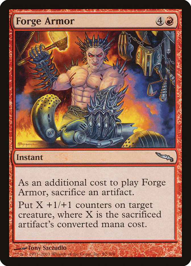 Forge Armor [Mirrodin] | North Valley Games