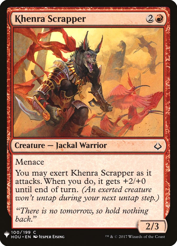 Khenra Scrapper [Mystery Booster] | North Valley Games