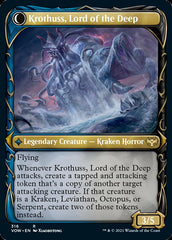 Runo Stromkirk // Krothuss, Lord of the Deep (Showcase Fang Frame) [Innistrad: Crimson Vow] | North Valley Games