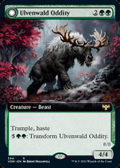 Ulvenwald Oddity // Ulvenwald Behemoth (Extended Art) [Innistrad: Crimson Vow] | North Valley Games