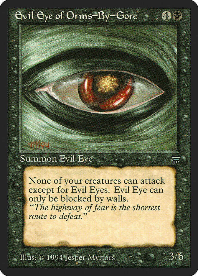 Evil Eye of Orms-by-Gore [Legends] | North Valley Games