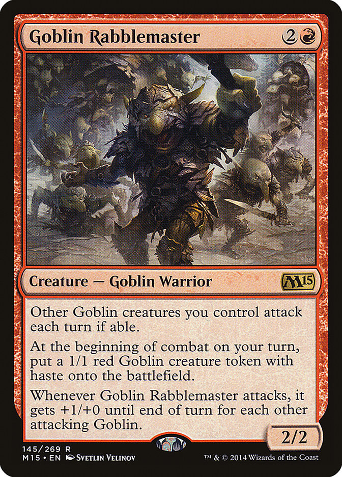 Goblin Rabblemaster [Magic 2015] | North Valley Games