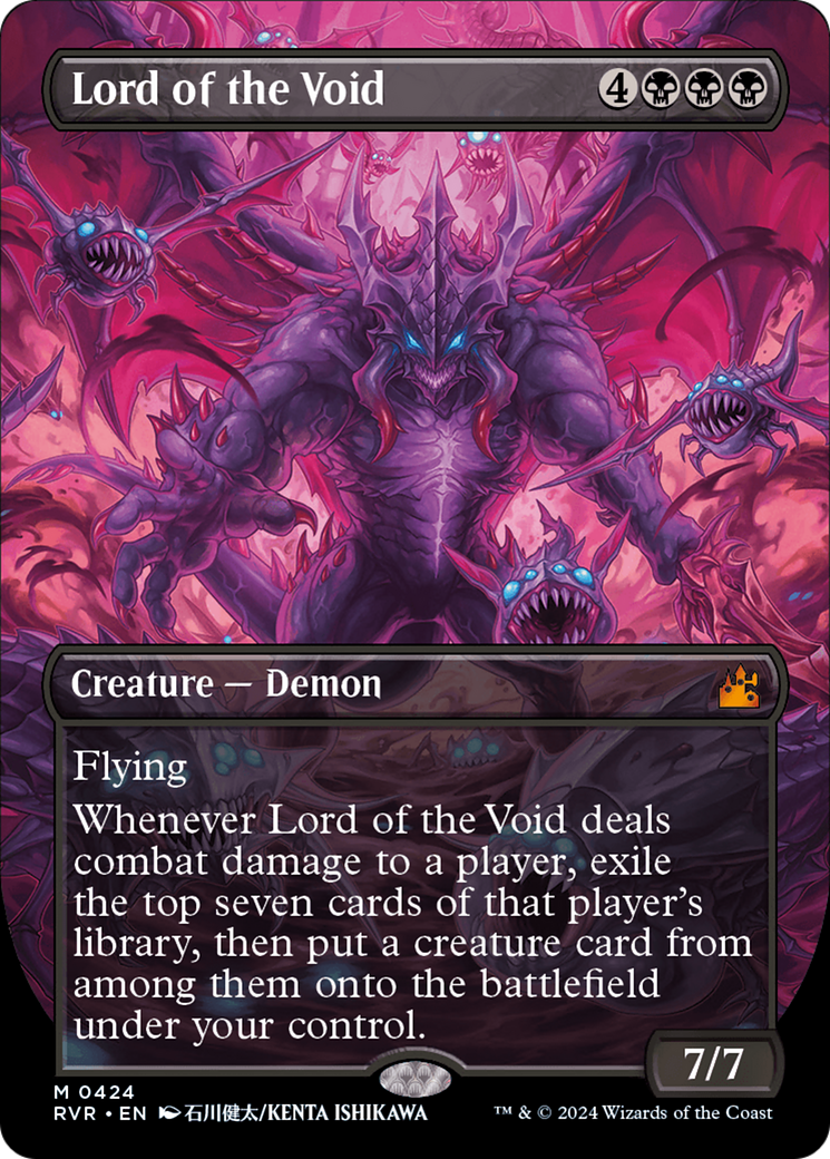 Lord of the Void (Anime Borderless) [Ravnica Remastered] | North Valley Games