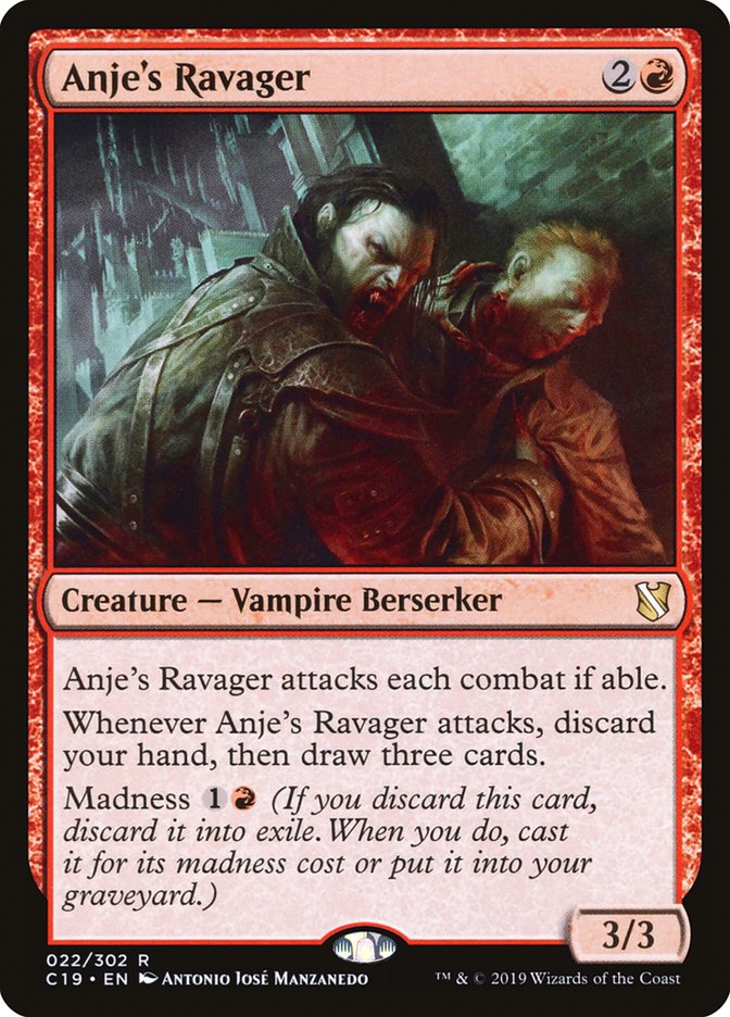 Anje's Ravager [Commander 2019] | North Valley Games