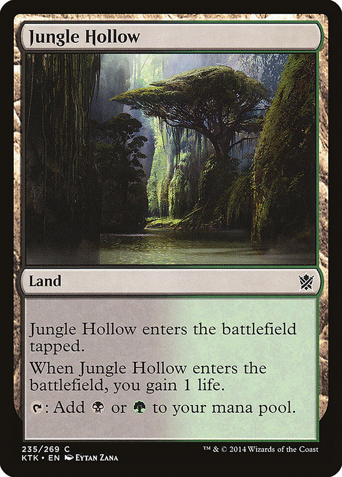 Jungle Hollow [Khans of Tarkir] | North Valley Games