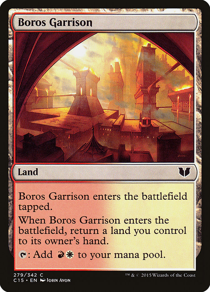 Boros Garrison [Commander 2015] | North Valley Games