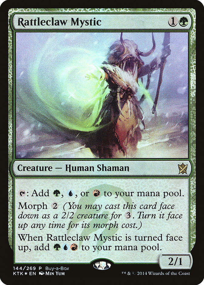 Rattleclaw Mystic (Buy-A-Box) [Khans of Tarkir Promos] | North Valley Games