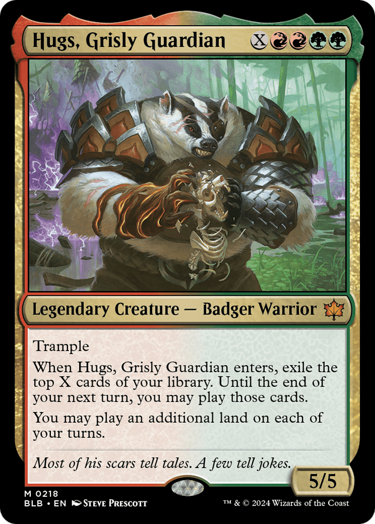 Hugs, Grisly Guardian [Bloomburrow] | North Valley Games