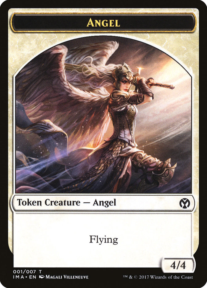 Angel Token [Iconic Masters Tokens] | North Valley Games