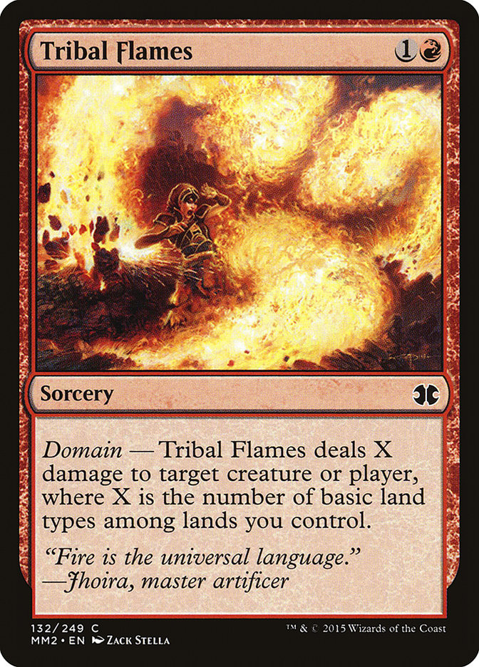 Tribal Flames [Modern Masters 2015] | North Valley Games