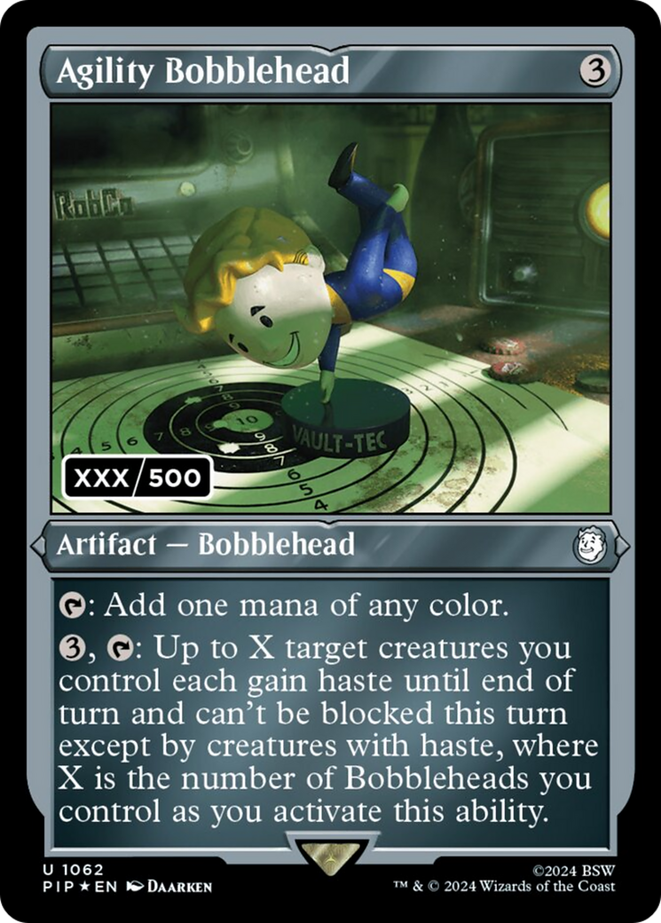 Agility Bobblehead (Serial Numbered) [Fallout] | North Valley Games