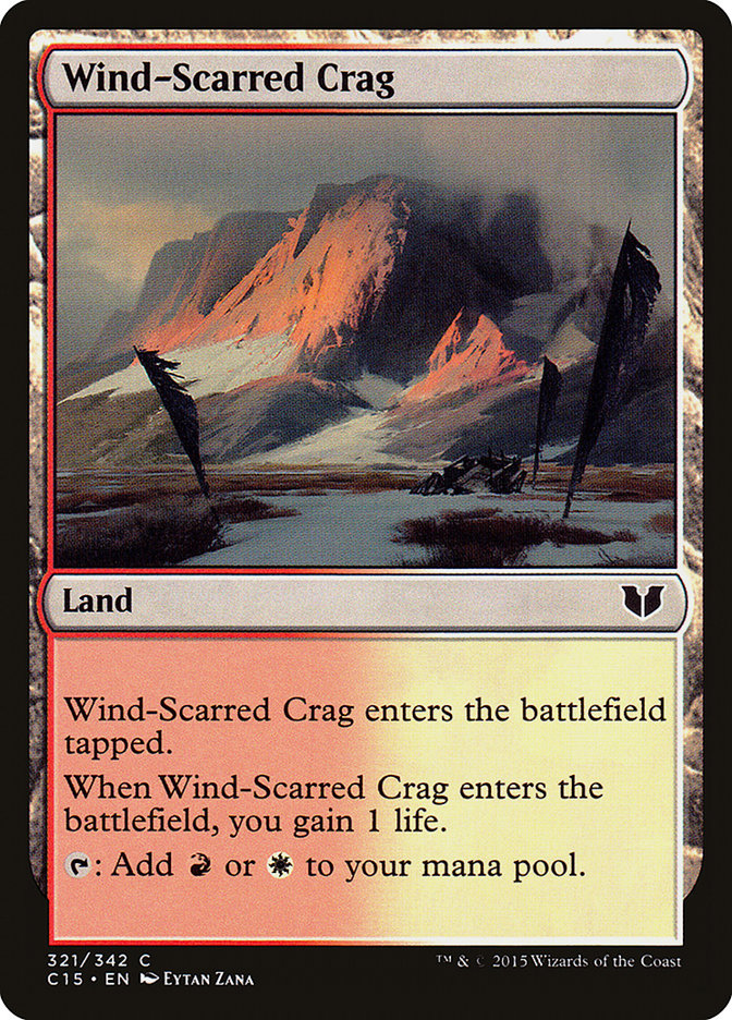 Wind-Scarred Crag [Commander 2015] | North Valley Games