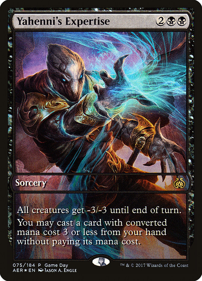 Yahenni's Expertise (Game Day) [Aether Revolt Promos] | North Valley Games