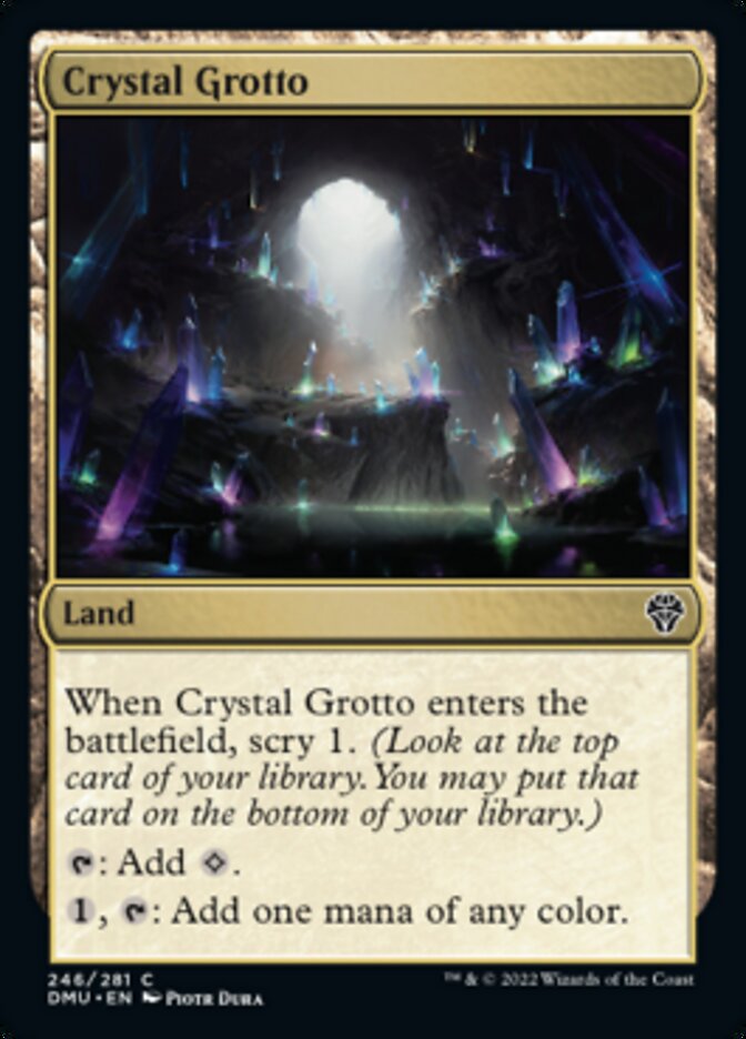 Crystal Grotto [Dominaria United] | North Valley Games