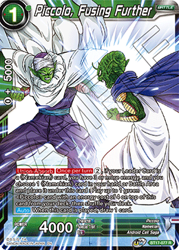 Piccolo, Fusing Further (BT17-077) [Ultimate Squad] | North Valley Games