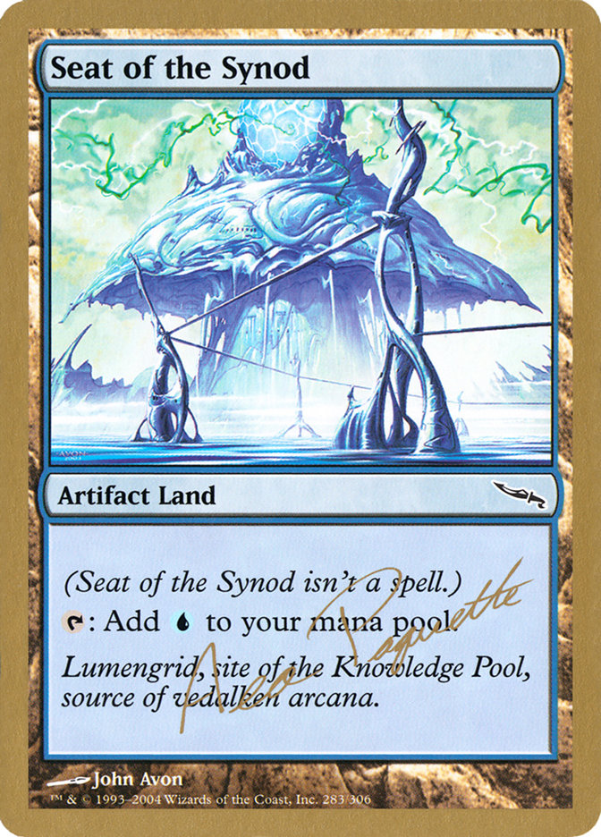 Seat of the Synod (Aeo Paquette) [World Championship Decks 2004] | North Valley Games