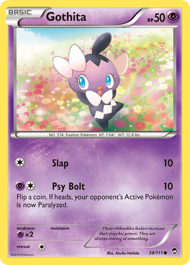 Gothita (39/111) [XY: Furious Fists] | North Valley Games
