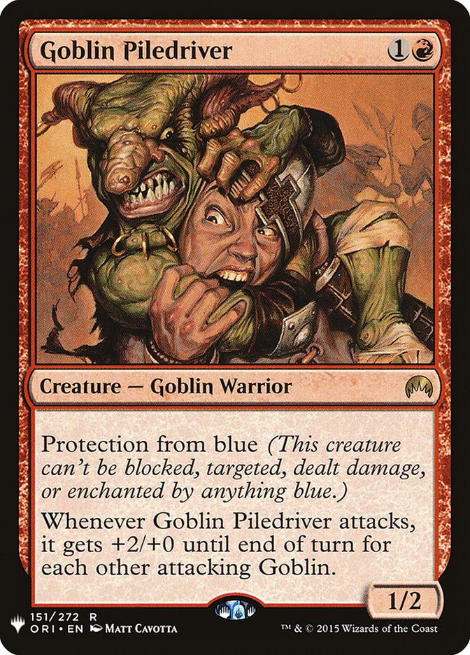 Goblin Piledriver [Mystery Booster] | North Valley Games