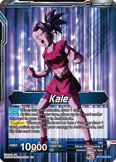 Kale // Kale, Demon of Universe 6 (BT15-032) [Saiyan Showdown Prerelease Promos] | North Valley Games