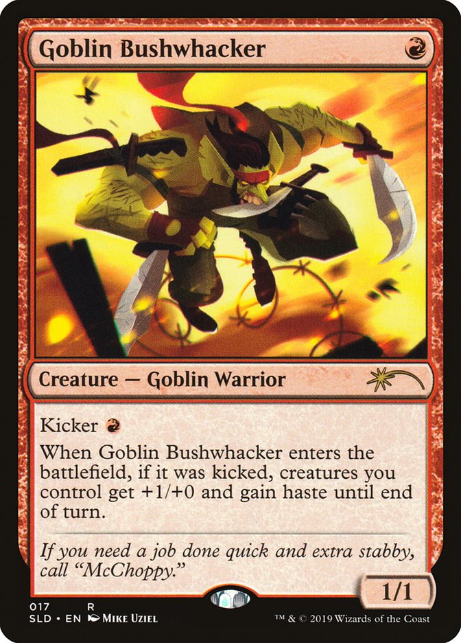 Goblin Bushwhacker [Secret Lair Drop Series] | North Valley Games