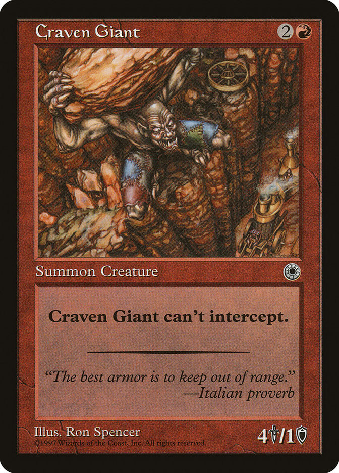 Craven Giant [Portal] | North Valley Games