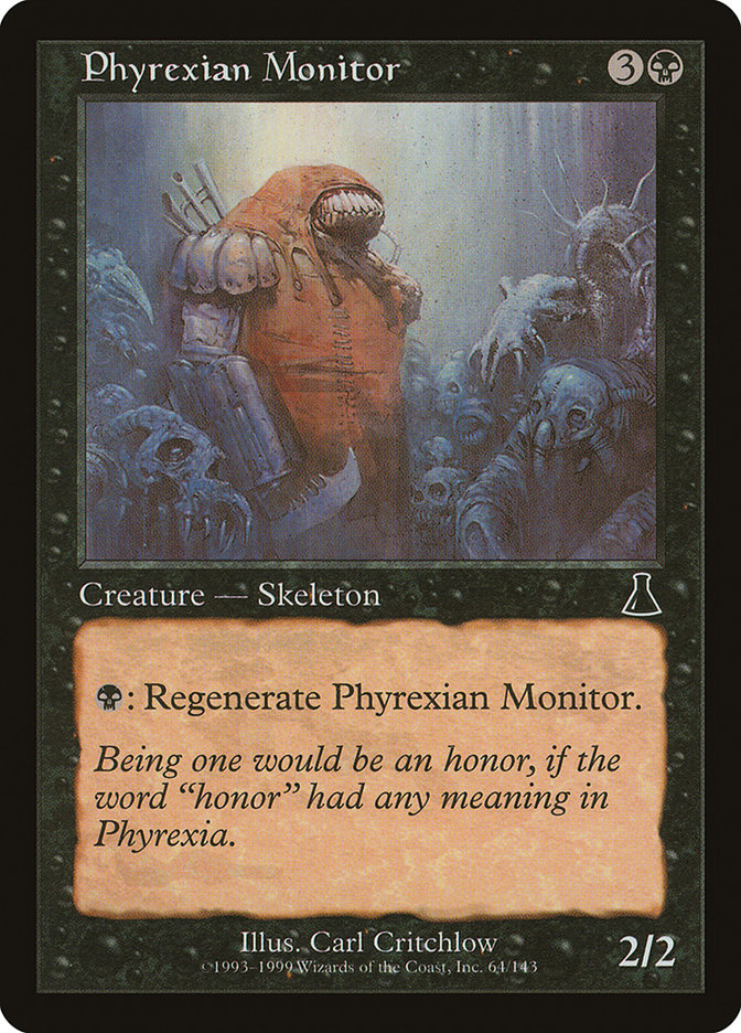 Phyrexian Monitor [Urza's Destiny] | North Valley Games