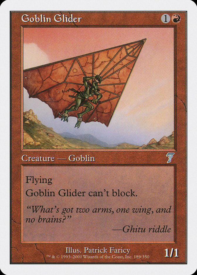 Goblin Glider [Seventh Edition] | North Valley Games