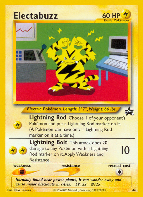 Electabuzz (46) [Wizards of the Coast: Black Star Promos] | North Valley Games