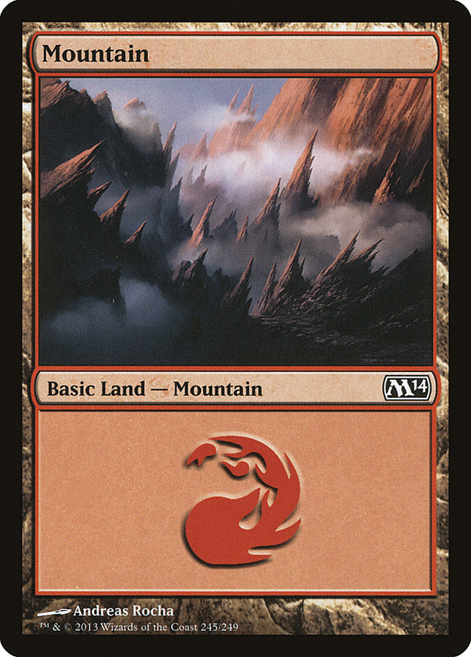 Mountain (245) [Magic 2014] | North Valley Games