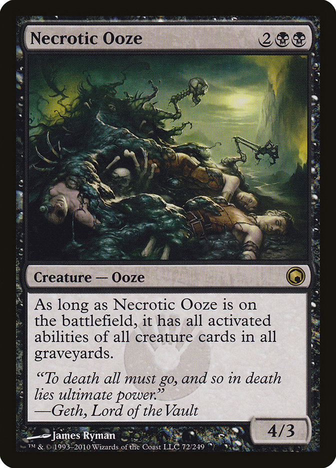 Necrotic Ooze [Scars of Mirrodin] | North Valley Games