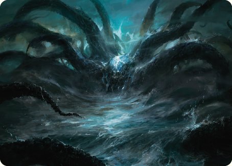 The Watcher in the Water Art Card [The Lord of the Rings: Tales of Middle-earth Art Series] | North Valley Games