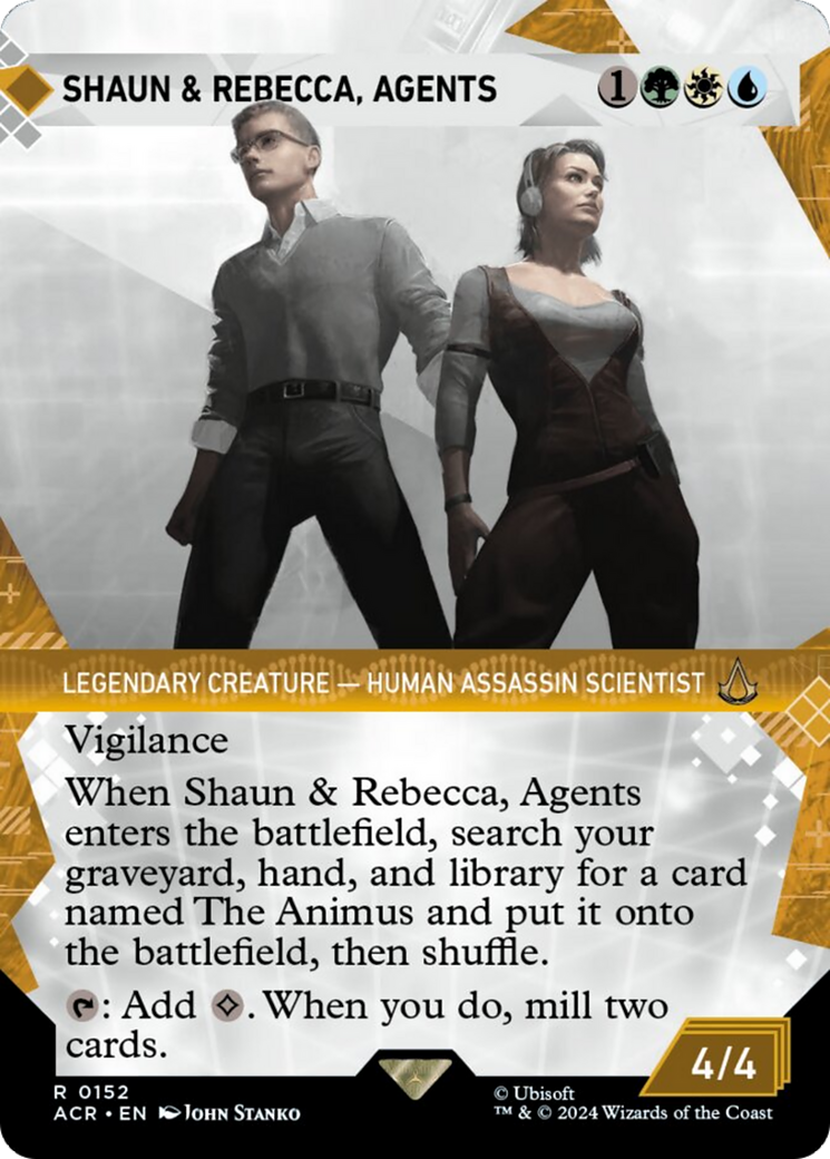 Shaun & Rebecca, Agents (Showcase) [Assassin's Creed] | North Valley Games