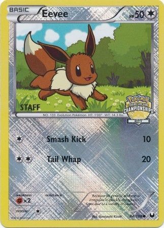 Eevee (84/108) (City Championship Staff) [League & Championship Cards] | North Valley Games