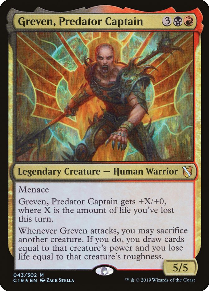 Greven, Predator Captain [Commander 2019] | North Valley Games