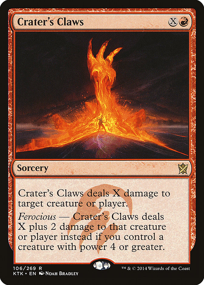 Crater's Claws [Khans of Tarkir] | North Valley Games